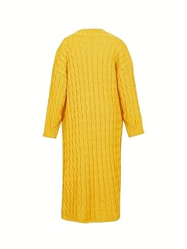 Autumn Winter Women's Cardigan Long Sleeve Sweater with